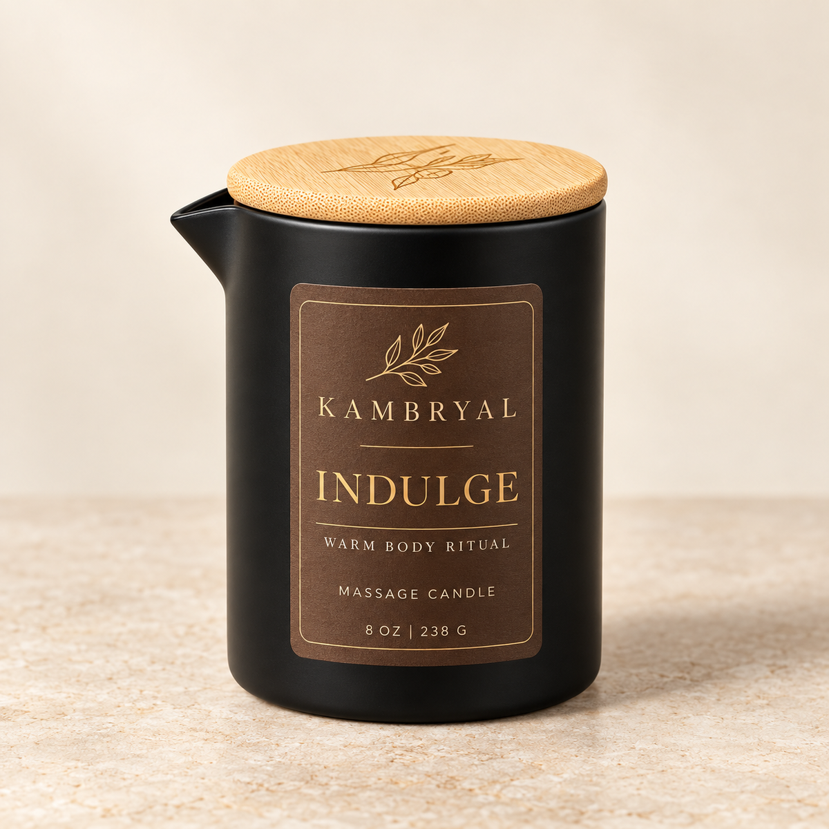 Indulge Luxury Body Candle | Massage Candle Kambryal